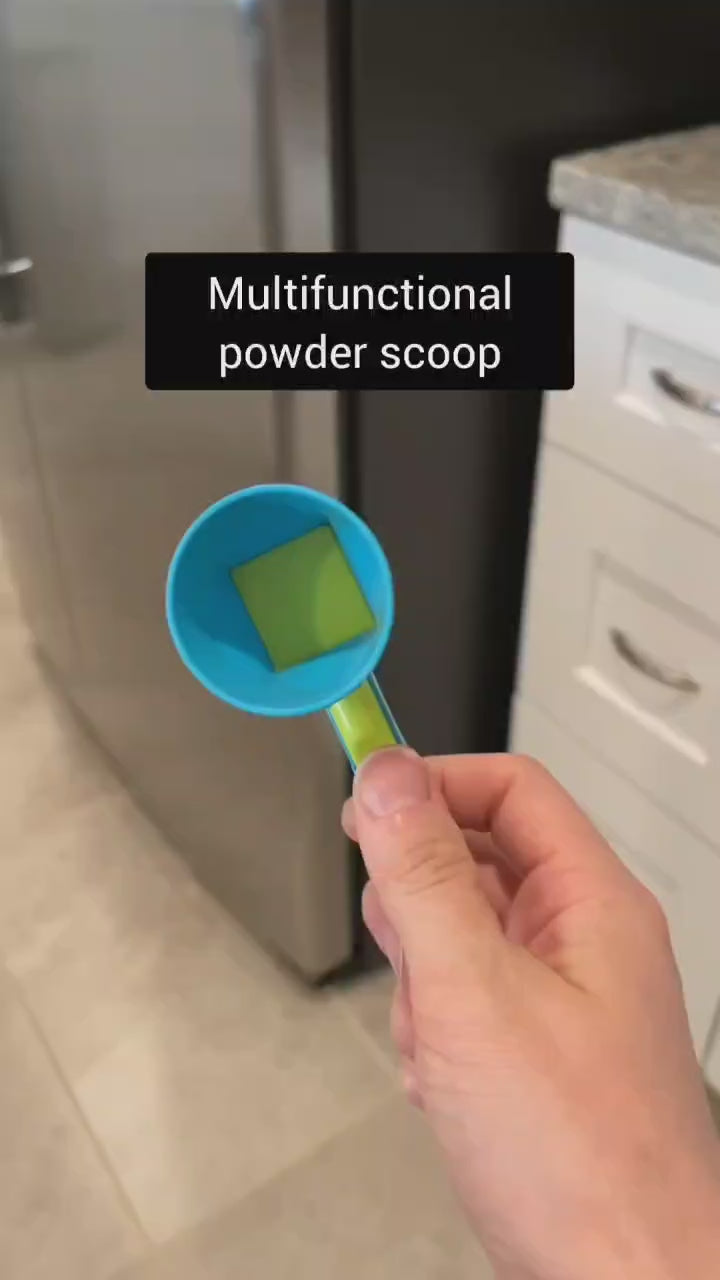Multifunctional Leak-Proof Powder Scoop
