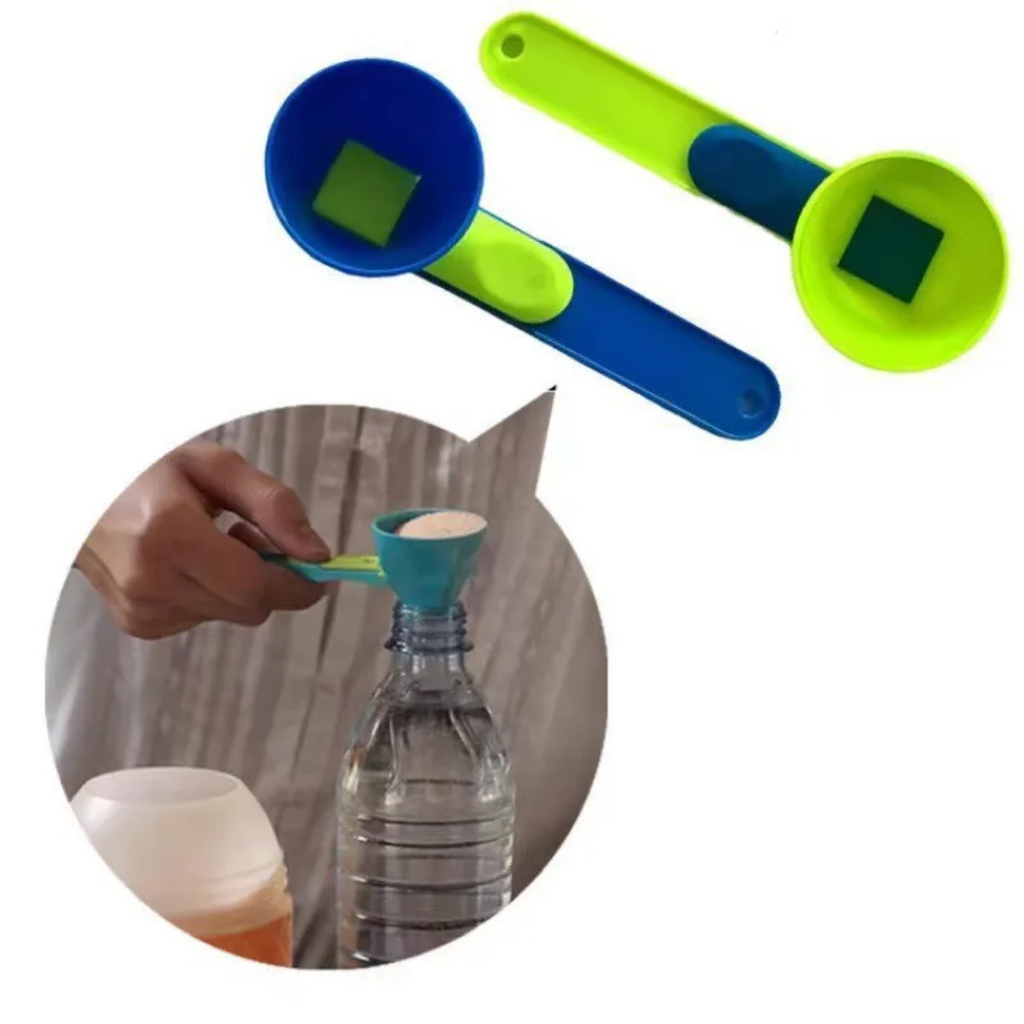 Multifunctional Leak-Proof Powder Scoop